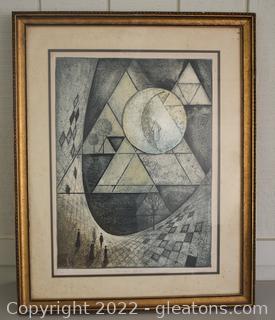 Framed Signed & Numbered  Print “The Magic Flute”